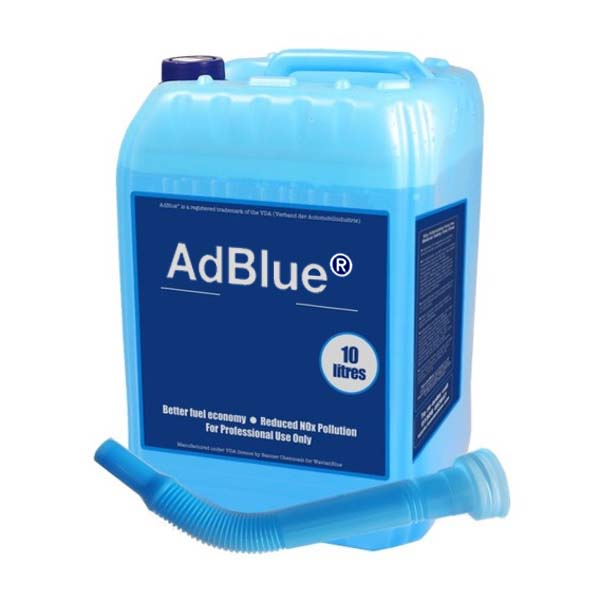 bottle of adblue